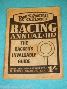 RACING & FOOTBALL OUTLOOK'S RACING ANNUAL 1967 #2 - Picture 1 of 1
