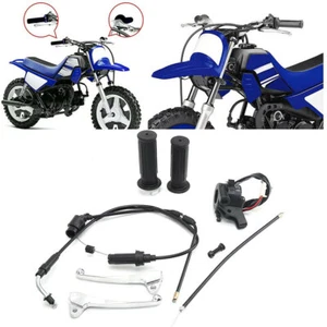 2x Motorrad Gas Choke Kabel Lenker Bremshebel Handgriff Kit für Yamaha PW50 PY50 - Bild 1 von 8