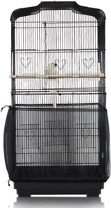 Gabbia per uccelli cattura semi, gonna di copertura universale per gabbia per uccelli, pappagallo regolabile - Foto 1 di 6