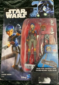 2016 Hasbro Star Wars Rebels Sabine Wren B7282 3,75" Actionfigur versiegelt - Bild 1 von 3
