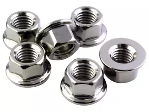 Racebolt Titanium Sprocket Nuts M10x1.25 - Picture 1 of 5