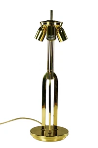 Lámpara de mesa latón Schröder & Co columnas lámpara diseño clásico vintage - Imagen 1 de 12