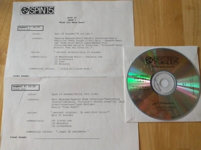 Spin Magazine at 15 5 cd music & interview radio special April 24-30, 2000 Foto 1 de 4