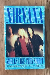 NIRVANA Smells Like Teen Spirit CASSETTE SINGLE, collectable - Picture 1 of 2