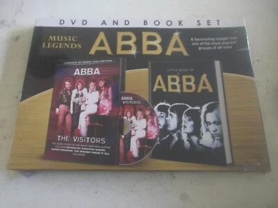 MUSIC LEGENDS ABBA DVD AND BOOK SET SEALED - Image 1 of 2