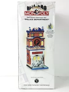 Dept 56 City Lights Monopoly Kentucky Ave Police Dept Christmas village pc NOS - Picture 1 of 6
