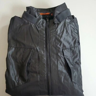 Chaqueta Tallia Negra Brillante, Abrigo Talla LG A70* Foto 1 de 4
