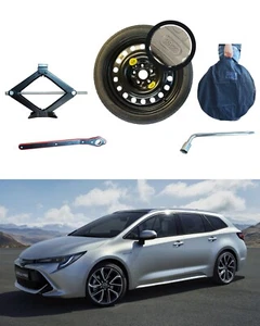 KIT RUOTINO DI SCORTA PER TOYOTA COROLLA 2019 CON CRIC CHIAVE E SACCA - Imagen 1 de 5