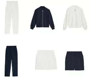 M&S X ENGLAND Separates Trousers, Shorts & Jackets In Navy or ivory UK 10 12 14 - Picture 1 of 27