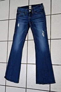 *True Religion* Jeans Joey Donna Unico Morbido Blu Denim Taglia 29 - Foto 1 di 6