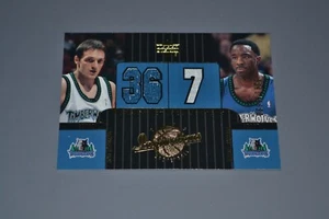 Igor Rakocevic & Terrell Brandon 2003 Upper Deck Dual Game Used Jerseys COLORS! - Picture 1 of 1