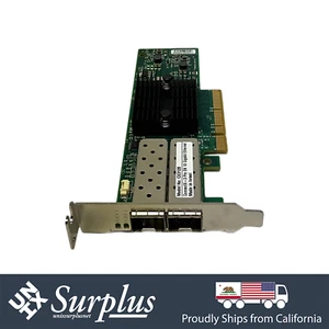 Mellanox ConnectX-3 EN CX312B Dual Port 10GB SFP + PCIe x8 MCX312B-XCCT Low - Zdjęcie 1 z 8