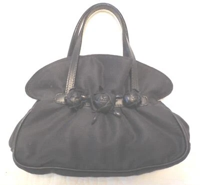 MOSCHINO Cheap And Chic Italy Navy Blue Small Hand Bag Purse - MINT - Image 1 of 4