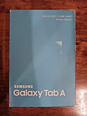 Samsung Galaxy Tab A 16 GB 1.5 GB RAM, Wi-fi, 8-Inch Tablet - Smoky Titanium - Image 1 of 2