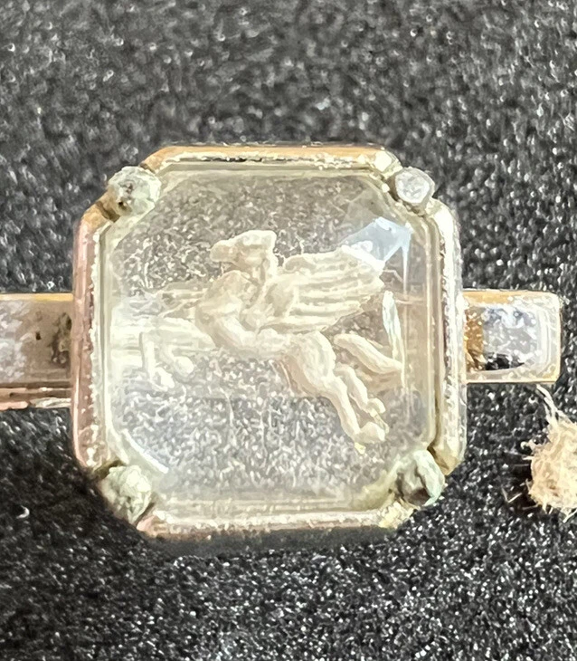 DE COLECCIÓN AÑOS 50 60 MÓVIL ESTACIÓN DE SERVICIO DE ACEITE ASISTENTE CORBATA CLIP PEGASUS LUCITE Foto 1 de 4