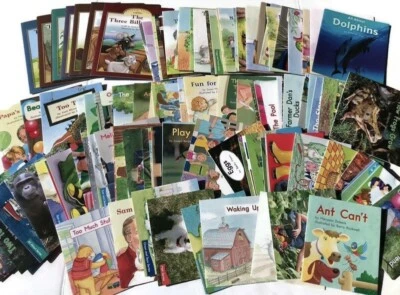 FOUNTAS & PINNELL Green LLI Lessons 1-110 Levels A-J (110 Book Set) Readers - Image 1 of 4