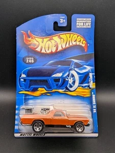 Hot Wheels #246 '68 Chevy El Camino Pickup Truck Vintage 2000 Release L33 - Picture 1 of 2