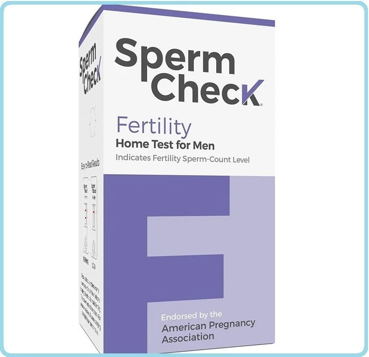 Spermcheck Fertility Home Test Kit for Men Exp 12/26+ New In Box Sperm Check - Image 1 of 1