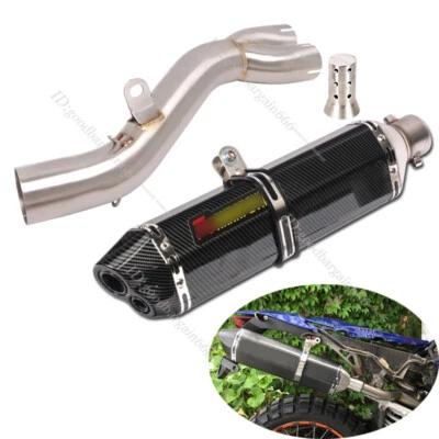 51mm Dual-outlet Muffler Modified for Adventure 990/950 S 2003-2013 2006-2016 - Image 1 of 4
