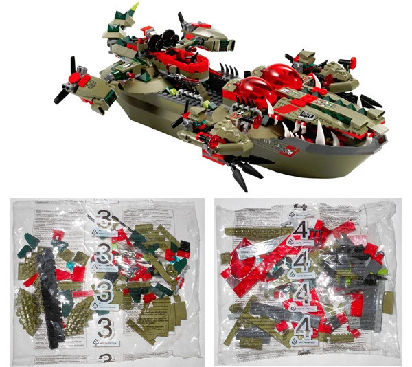 LEGO 70006 Cragger's Command Ship: NEW SEALED BAGS #3 #4 ONLY  Chima partial set - Image 1 of 4