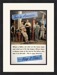 Dorethea Lange Where a Fellow Can Start Custom Framed Print FREE SHIPPING - Picture 1 of 2