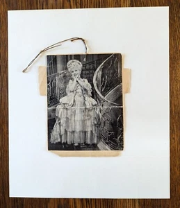 Ray Johnson - Mail Art collage "Christmas Tree Ornament..Little Miss Marker &.." - Picture 1 of 8