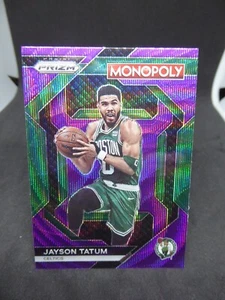 2023-24 Panini Prizm Monopoly Jayson Tatum #PS2 Boston Celtics Purple Prizm - Bild 1 von 2