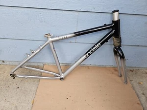 Vintage Cannondale F500 Aluminum Mountain Bike 17.5" Medium Frame Headshok USA - Picture 1 of 11