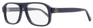 Moncler Gafas Rectangulares ML5198 090 Azul 54mm - Imagen 1 de 3