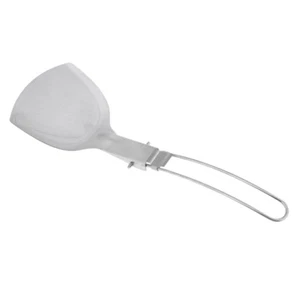Non Stick Cooking Utensil Tool Folding Portable Camping Spatula Turner - Picture 1 of 8