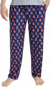 BOSTON RED SOX MLB ORIGINAL WARE HERREN ALL OVER PRINT SCHLAFHOSE 2XL - Bild 1 von 4