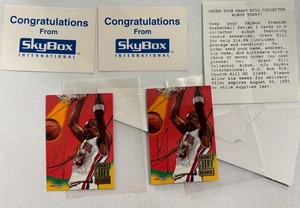 Aros de la NBA 1995/Skybox Grant Hill novato lámina de oro firma - pistones - Imagen 1 de 2