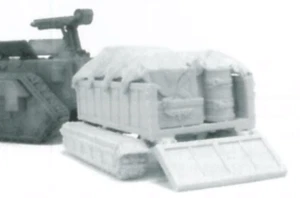 Forgeworld OOP seltener Astra Militarum Imperial Anhänger Pritsche mit Ladeteilen - Bild 1 von 2