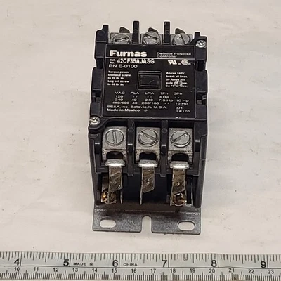 Controlador de propósito definido Furnas 42CF35AJASG PN E-0100 Foto 1 de 4