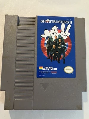Ghostbusters II Nintendo NES Loose Cartridge Tested Working - Image 1 of 3