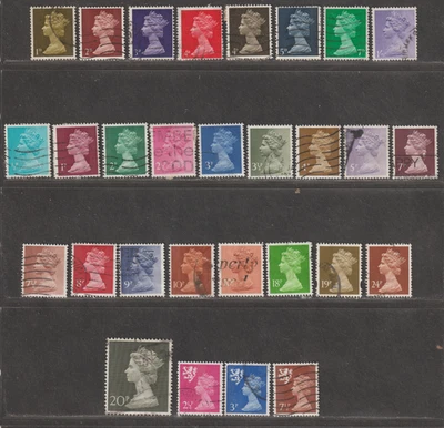 Gran Bretaña - ¡29 cabezales de máquina diferentes! Foto 1 de 2