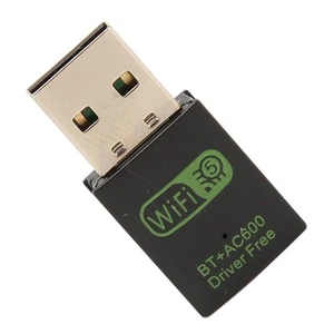 USB Wireless BT Adapter 150Mbps 433Mbps 5G Dual Band BT 5.0 Wireless Network FY - Afbeelding 1 van 24