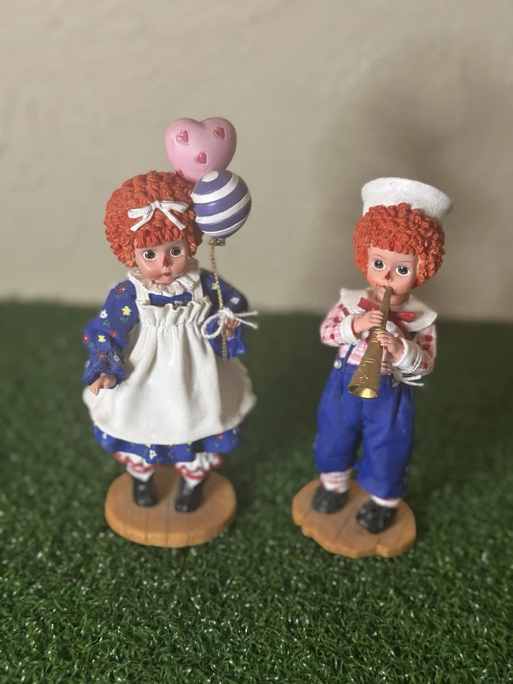 Figuras coleccionables vintage de Madame Alexander Mop Top Wendy y Mop Top Billy Foto 1 de 3