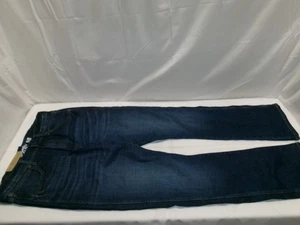 H1046 WRANGLER RETRO Slim Boot Jeans Blue Mens Size 34x34 - Picture 1 of 11