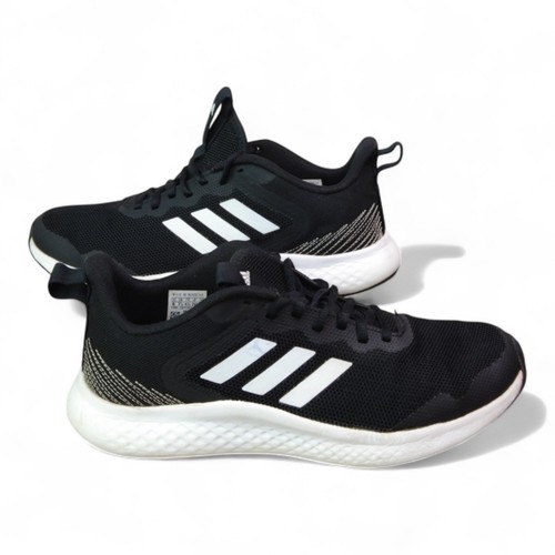 Adidas Fluidstreet FW1703 Core Nero Bianco Scarpe da Corsa Uomo Taglia 8