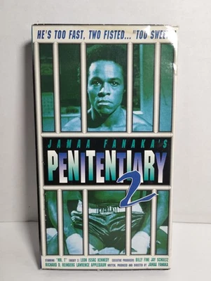 Penitentiary 2 Jamaa Fanaka's VHS Tape Movie RARE Exploitation Prison Fights - Image 1 of 4