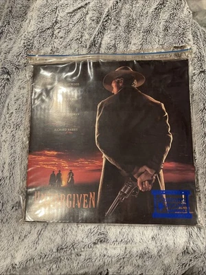 Unforgiven Laserdisc 1993 Clint Eastwood Morgan Freeman Gene Hackman - Image 1 of 2