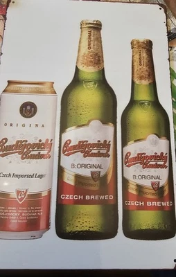 Blechschild BRAUEREI Budweiser, 20cm X 30cm - Bild 1 von 2