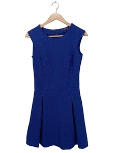 MANGO Vestido de cóctel Mujeres Vestido Talla EU 34 azul look casual - Imagen 1 de 5