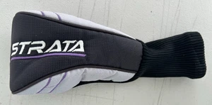 Cubierta de cabeza de madera Strata Fairway 5 negra/gris/púrpura-usada - Imagen 1 de 2