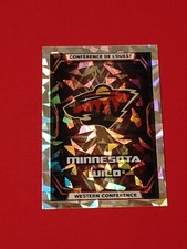 2021-22 Topps Hockey Sticker Team Logo Cracked Ice  #286 Minnesota Wild 