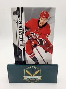 Tarjeta Base Sebastian Aho 2018-19 UD Premier 162/199 - Imagen 1 de 3