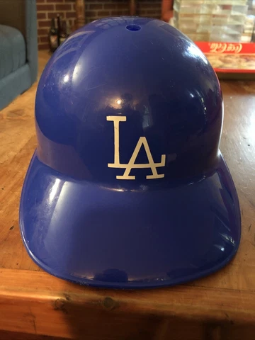 Vintage MLB Los Angeles Dodgers Batting Hat Plastic Helmet Cap 1969 Collectible Cover