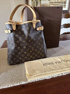 Louis Vuitton Batignolles Vertical M51153 Monogram Canvas Shoulder Tote Bag - Picture 1 of 17