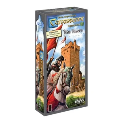 The Tower Expansion #4 Carcassonne 2.0 Board Game Z-Man Games ZMG 7814 - Image 1 of 3